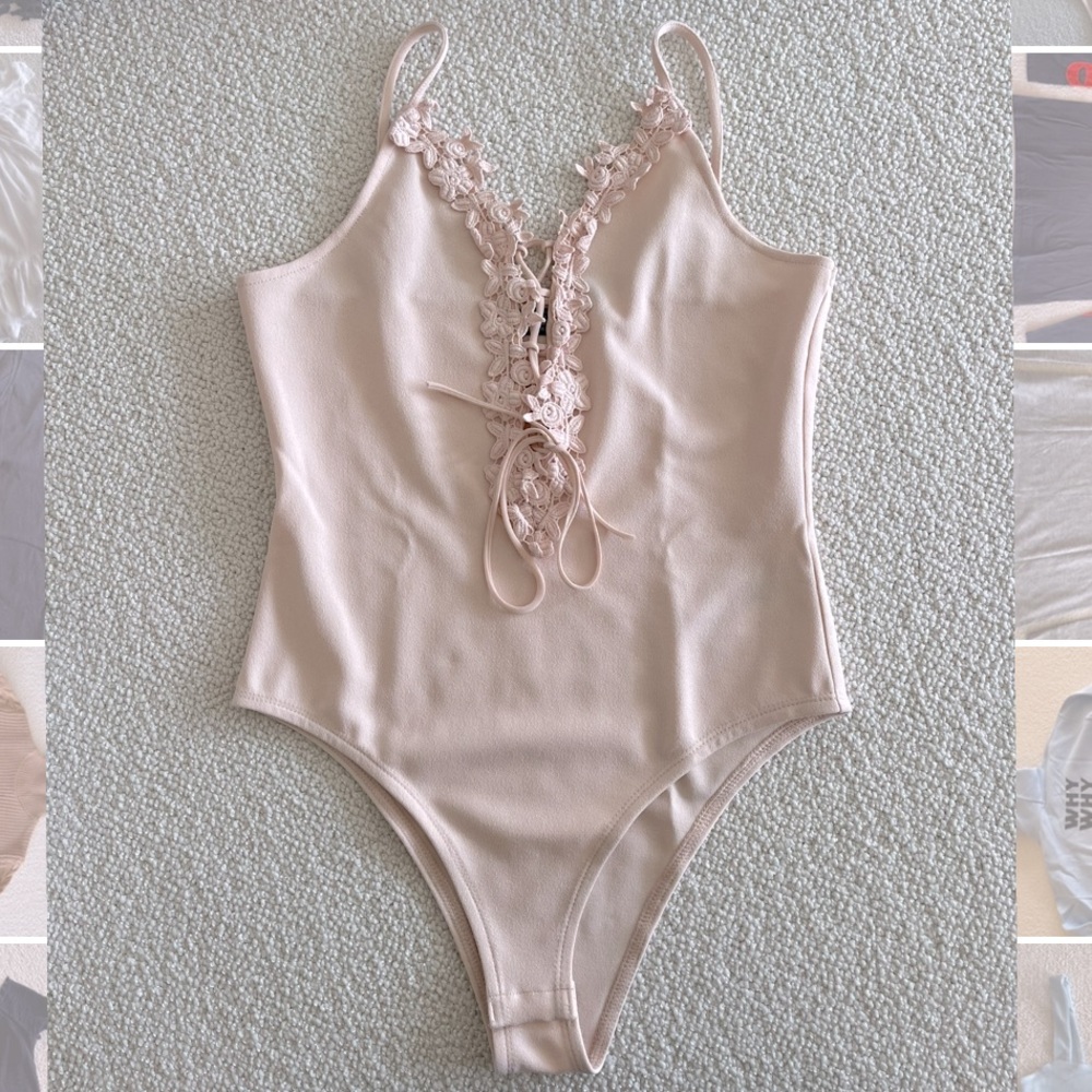 Topshop Floral Bodysuit
